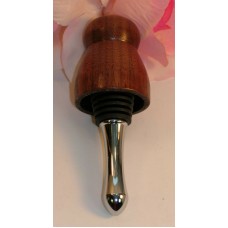 Hand Crafted / Turned Eastern Walnut Wood Wine Bottle Stopper Great Gift #5